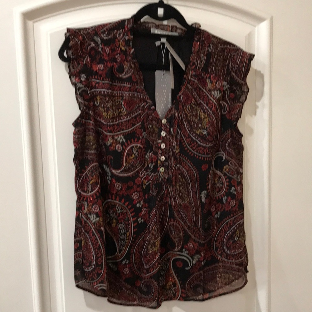 Daniel Rainn flutter Slav top size S